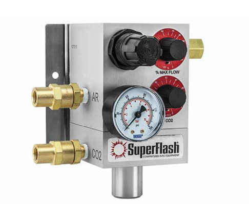 美国SuperFlash, SuperShield ,带比例混合阀,紧凑型气体混配器