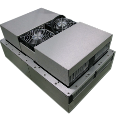美国TECA-AHP-2250系列高效热电空调-AHP-2250 系列将保持高效的冷却或听力，保持您的防风雨外壳的 NEMA12/4/4X 等级。ECO 模式温度控制功能有助于节省电力使用。热电冷却技术旨在防止电子设备箱过热，可靠且维护成本低。冷却电子控制装置、电气设备、控制柜和其他热敏设备。非常适合室内或室外环境。