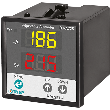 Tense Elektrik DJ-A72S Adjustable Ammeter,原装进口Tense可调电流表,Tense继电器