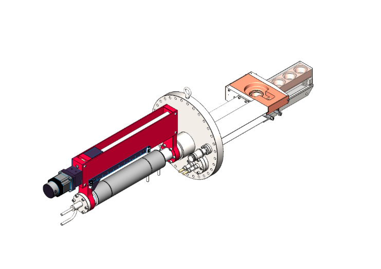 美国Thermionics, e-Gun™,电子枪TM , 多刀位,HCL e-Gun™ 电动 Z 系列坩埚套腔分度器