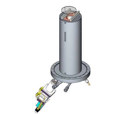 美国Thermionics, e-Gun™,电子枪TM , e-Gun™ – 单刀槽,HCCS 系列 Compact Source 10cc e-Gun™