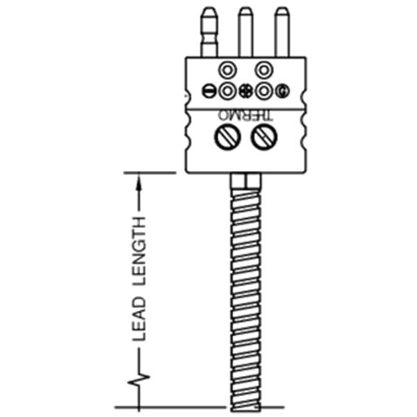 美国THERMO ELECTRIC铂电阻温度检测器,带玻璃纤维或TEFLON引线电阻温度计,温度传感器