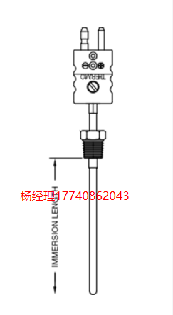 美国 Thermo Electric 热电偶 带快速断开连接器的热电偶