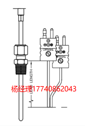 美国 Thermo Electric 热电偶 带 PVC 引线的热电偶