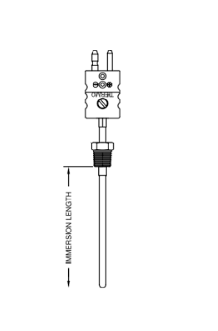 美国 Thermo Electric带快速断开连接器的探头 浸入式