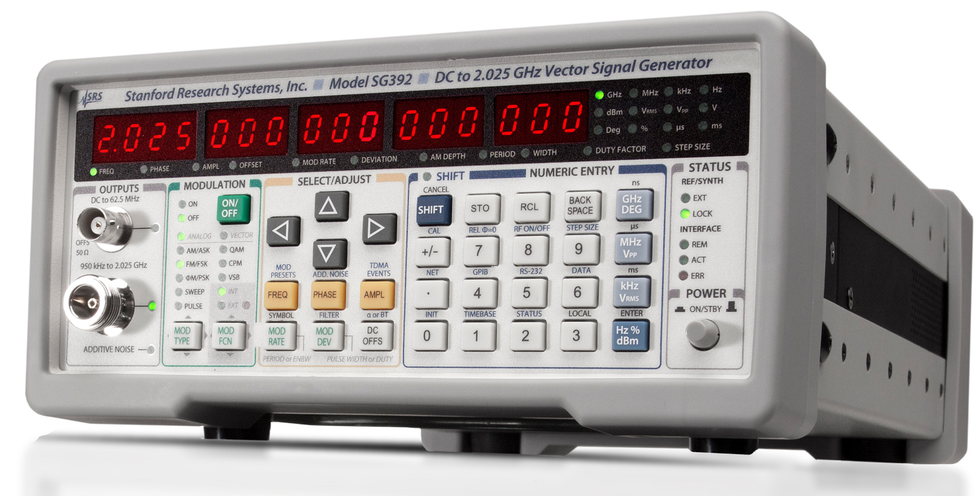 SRS SG390系列 矢量信号发生器 SG392、SG394 、SG396  斯坦福 STANFORD RESEARCH SYSTEMS SRS进口代理