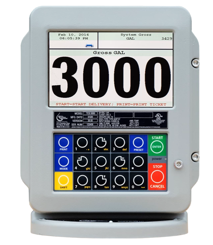 美国 Total Control Systems(TCS) 流量计-TCS 3000 电子注册机