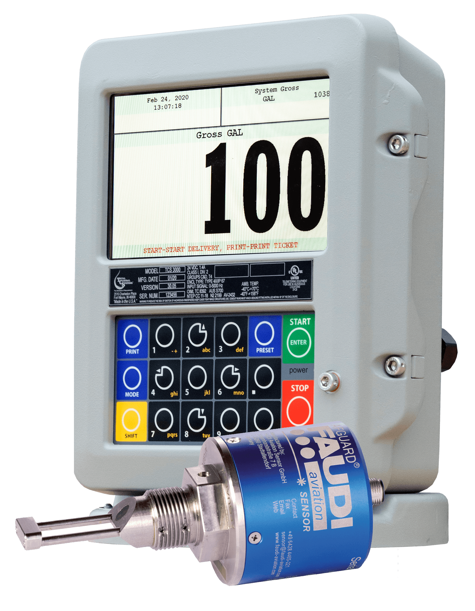 美国 Total Control Systems(TCS) 流量计 TCS 3000:水传感器