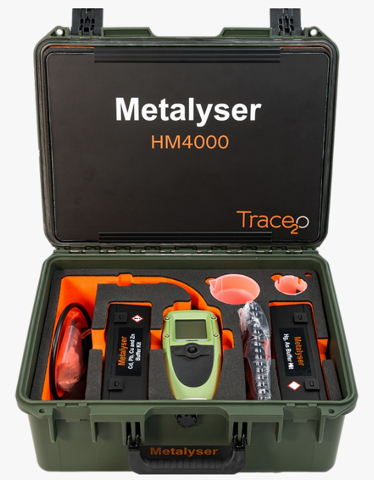 英国trace2o,尖端的便携式水质检测,重金属分析,Metalyser HM4000 （便携式）,土壤