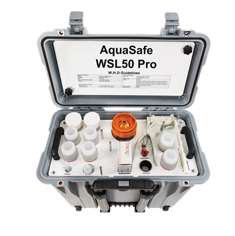 英国trace2o,尖端便携式水质检测,AquaSafe WSL50 Pro,便携式水安全实验室,高容量双培养箱采用 PetriLok® 技术