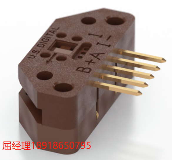 Us Digital EM1透射式光学编码器模块 Us Digital 分辨率从 32 到 2,500 CPR 用于与编码器盘或线性条配对时检测旋转或线性位置