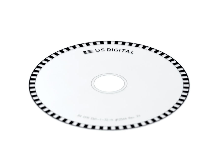 US Digital透射式编码器模块2英寸旋转编码器盘聚酯薄膜DISK-2