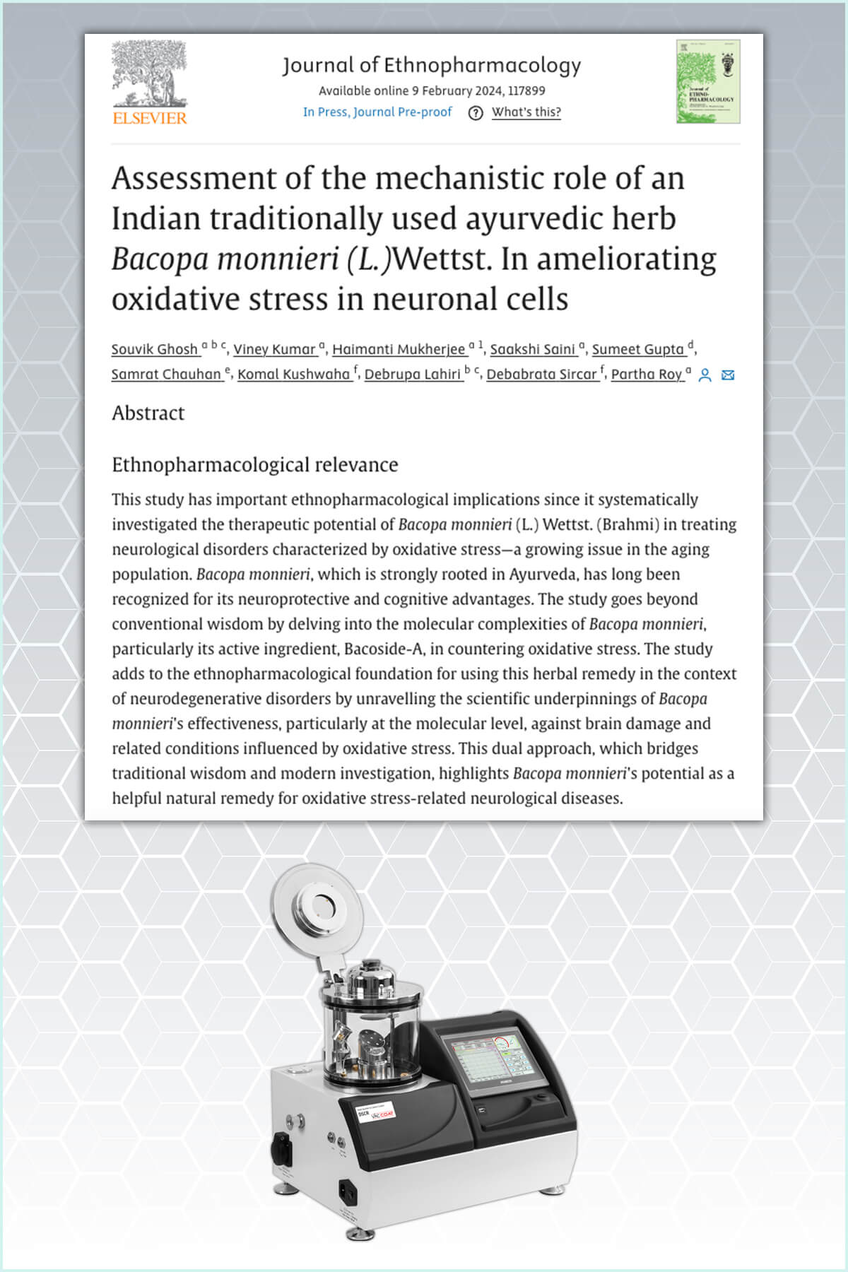 【论文】FE-SEM characterization of neural cells with Vac Coat Sputter and Carbon coater