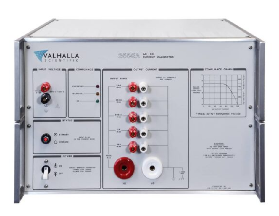 美国Valhalla Scientific 2555A 100-AMP 电流校准器