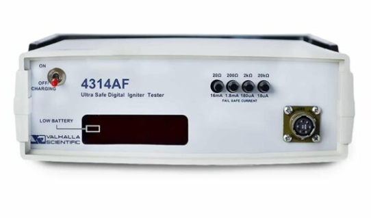 美国 Valhalla Scientific,点火器测试仪,Alpha 4314 AF Air Force,适用于爆炸性和挥发性环境