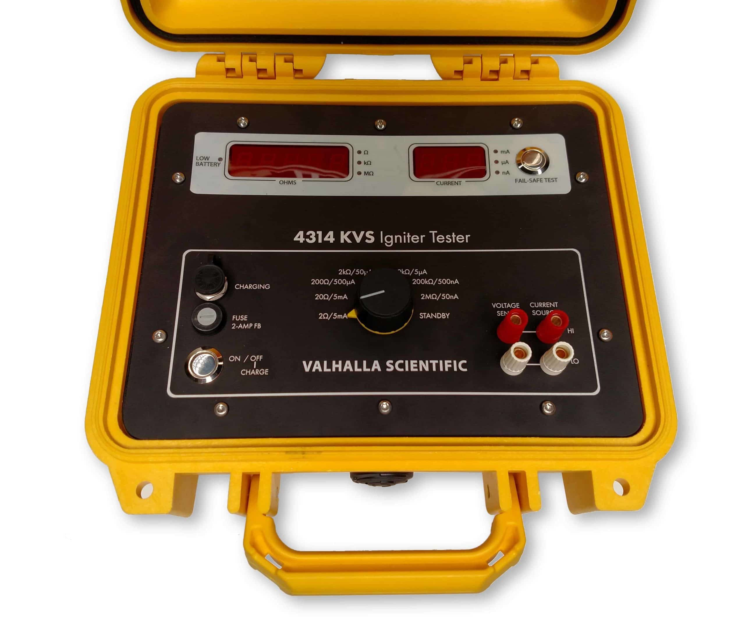 美国 Valhalla Scientific  4314 KVS 带电流监视器的耐用型点火器测试仪