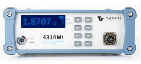 Valhalla Scientific 4314Mi 宽范围 超/安全数字点火器测试仪