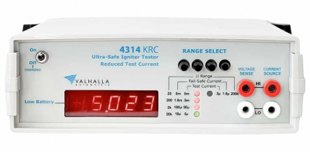 Valhalla Scientific 便携式数字点火器测试仪 4314KRC