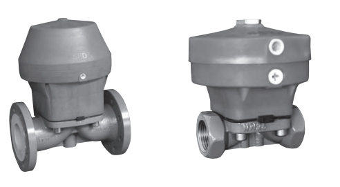 英国Valvetech Type 385 2/2 way金属气动隔膜阀