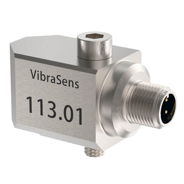 法国VibraSens传感器- 113.01:单轴压电侧(测速仪)压电速度传感器