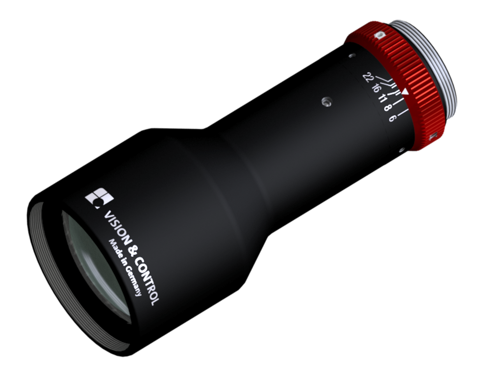 德国Vision&Control TO30/4.3-100-V-BW远心测量物镜,红外热成像相机物镜,远心镜头,显微镜镜头,视场远心镜头