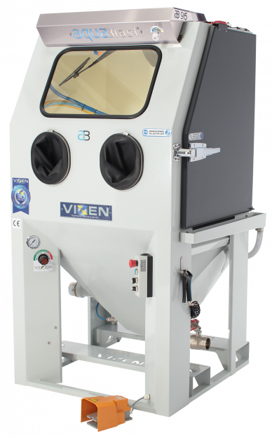 英国 VIXEN  Aquablast® 915  小型湿式喷砂机 适用于小型部件