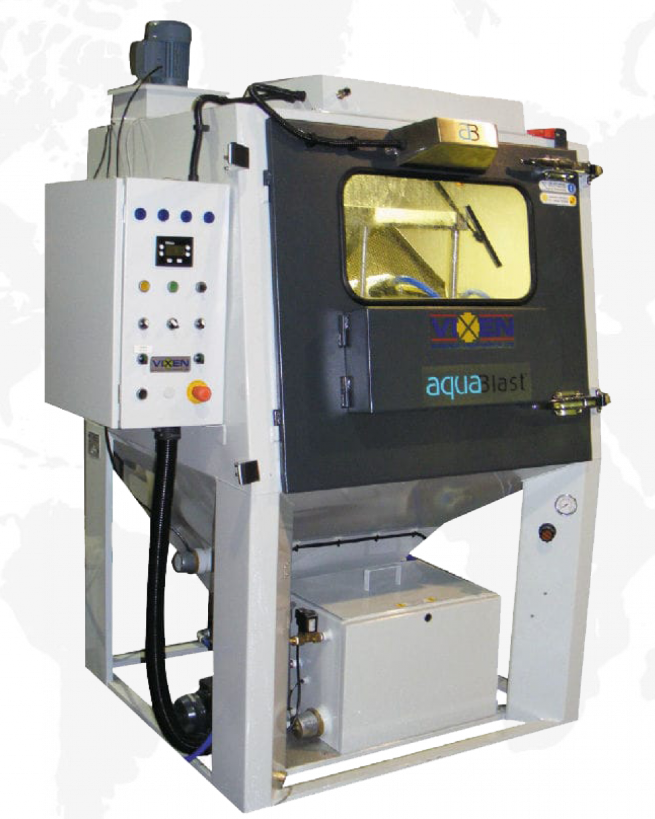 VIXEN FRONT LOADING TUMBLER湿式喷砂机