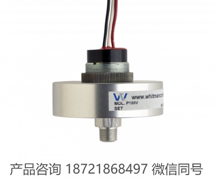 美国 Whitman Controls P100V 高精度低真空开关