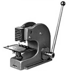 BURABLE MECCO 公司的Hand Operated Bench Marking Impact Press重型划线打标机