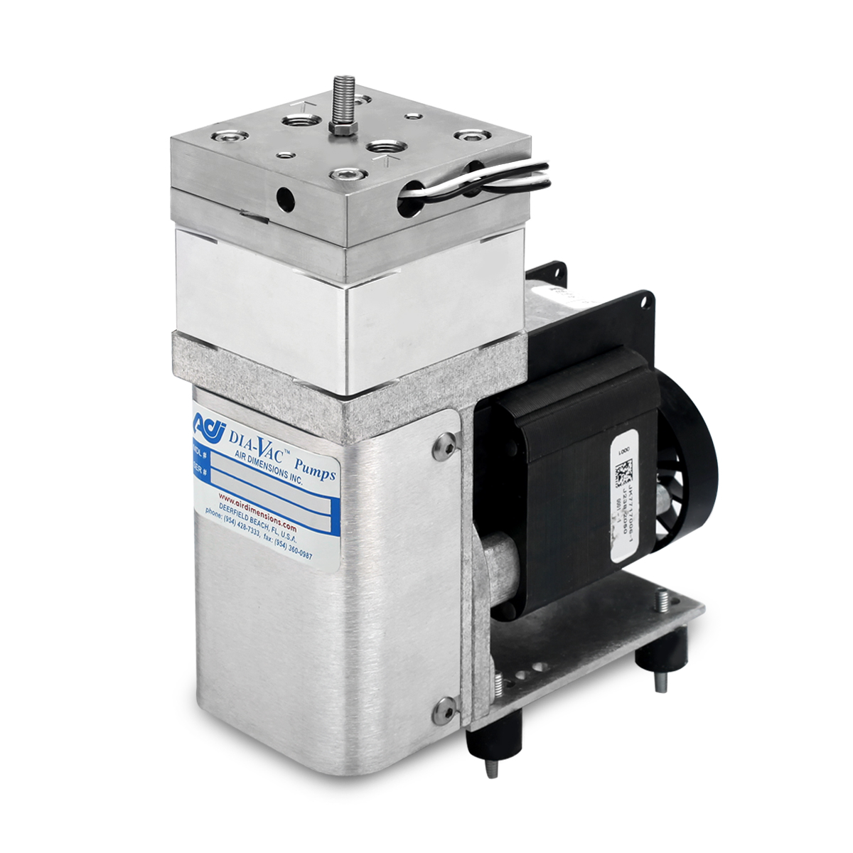 J-Series Heated Head Dia-Vac® Pump J系列加热头泵