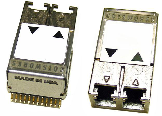 COTSWORKS RJ-2G-SX-DPLX-LC-R-A 光纤收发器