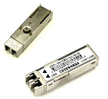 COTSWORKS SFF-3G-TX2-LC-R-M双通道光纤收发器