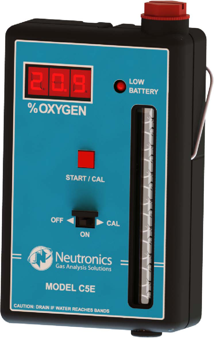 Neutronics Model C5E手持式氧分析仪