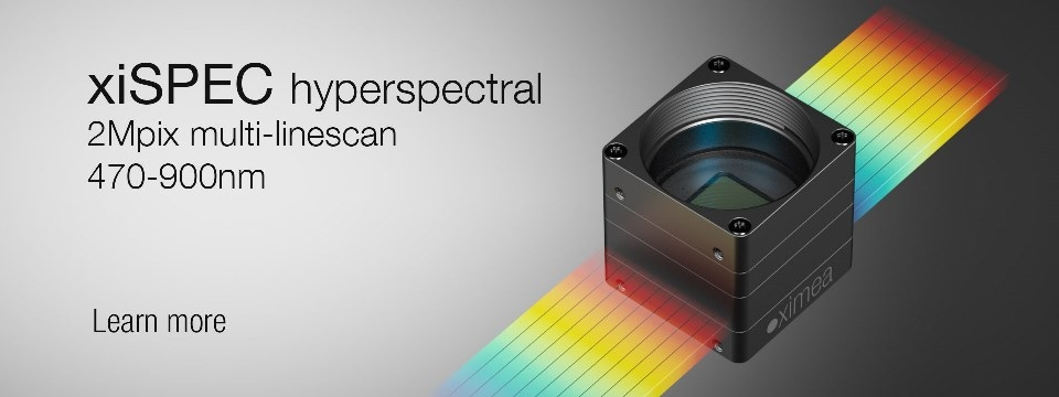 XIMEA xiSpec系列MQ022HG-IM-LS150-VN2 微型高光谱相机,高光谱线性扫描USB3相机